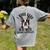 Bostie Mama Dog Dad Boston Terrier For Men Women Women's Comfort Colors T-Shirt Back Print Grey