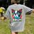 Boston Terrier Bruh Dog Lover Women's Comfort Colors T-Shirt Back Print Grey