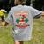 Boston Terrier My Christmas Spirit Dog Santa Claus X-Mas Women's Comfort Colors T-Shirt Back Print Grey