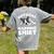Boston Terrier Dog Official Sleeping Shirt Men Women Kids Women's Comfort Colors T-Shirt Back Print Grey