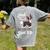 Boston Terrier Fart American Gentleman Non-Sporting Dog Women's Comfort Colors T-Shirt Back Print Grey