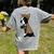 Boston Terrier Lover I Love Mom Tattoo Leopard Women's Comfort Colors T-Shirt Back Print Grey