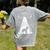 Boston Terrier Mom Dad Dog Alien UFO For Men Women Women's Comfort Colors T-Shirt Back Print Grey