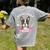 Boston Terrier Mom Mother's Day Women's Comfort Colors T-Shirt Back Print Grey