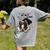 Boston Terrier Shirt I Didn't Fart My Butt Blew You A Kiss Women's Comfort Colors T-Shirt Back Print Grey
