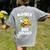 Bumble Bee Squad Honey Bumblebee Teacher Team Group Women's Comfort Colors T-Shirt Back Print Grey