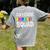 Childcare Daycare Squad Daycare Teacher Men Women Women's Comfort Colors T-Shirt Back Print Grey