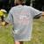 Childcare Provider Daycare Teacher Stole My Sanity Women's Comfort Colors T-Shirt Back Print Grey