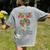 Childcare Provider Job Daycare Provider Daycare Teacher Women's Comfort Colors T-Shirt Back Print Grey
