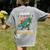 Childcare Providersaurus Daycare Teachers Women's Comfort Colors T-Shirt Back Print Grey Childcare Providersaurus Daycare Teachers Women's Comfort Colors T-Shirt Back Print Grey