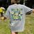 My Class Is Full Of Lucky Charms St Patricks Day Teacher Women's Comfort Colors T-Shirt Back Print Grey