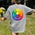Color Wheel Palette Shirt Artist Painter Art Teacher Tshirt Women's Comfort Colors T-Shirt Back Print Grey Color Wheel Palette Shirt Artist Painter Art Teacher Tshirt Women's Comfort Colors T-Shirt Back Print Grey