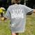 Cougars Teacher Student School Sports Fan Team Spirit Women's Comfort Colors T-Shirt Back Print Grey