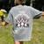 Cute Cartoon For Dog Owners Pet Team Boston Terrier Women's Comfort Colors T-Shirt Back Print Grey