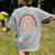 Cute Daycare Teacher Rainbow Leopard Print Childcare Worker Women's Comfort Colors T-Shirt Back Print Grey Cute Daycare Teacher Rainbow Leopard Print Childcare Worker Women's Comfort Colors T-Shirt Back Print Grey