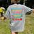 Cute Principal Nurse Lunch Lady Teacher Coach Homeschool Mom Women's Comfort Colors T-Shirt Back Print Grey