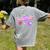 Cute Teacher Shirt 80's 90's Style Retro Old School Teacher For Men Women Women's Comfort Colors T-Shirt Back Print Grey