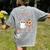 Daycare Boo Crew Groovy Halloween Floral Ghost Kid Teacher Women's Comfort Colors T-Shirt Back Print Grey Daycare Boo Crew Groovy Halloween Floral Ghost Kid Teacher Women's Comfort Colors T-Shirt Back Print Grey