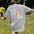 In My Daycare Era Groovy Teacher Daycare First Day Of School Women's Comfort Colors T-Shirt Back Print Grey In My Daycare Era Groovy Teacher Daycare First Day Of School Women's Comfort Colors T-Shirt Back Print Grey