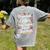 Daycare Provider Infant Teacher Quotes Toddler Teaching Women's Comfort Colors T-Shirt Back Print Grey