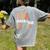 Deaf Dream Team Education Deaf Education Teacher Women's Comfort Colors T-Shirt Back Print Grey