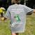 Dinosaur Thesaurus Grammar Joke Teacher Women's Comfort Colors T-Shirt Back Print Grey
