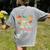 Dinosaurs Didnt Read Look What Happened To Them Teacher Women's Comfort Colors T-Shirt Back Print Grey Dinosaurs Didnt Read Look What Happened To Them Teacher Women's Comfort Colors T-Shirt Back Print Grey