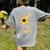 Dragonfly Sunflower Teacher Growth Mindset Choose To Shine Women's Comfort Colors T-Shirt Back Print Grey