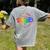 Exceptional Educator Squad Special Education Teacher Autism Women's Comfort Colors T-Shirt Back Print Grey