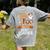 Faboolous INFANT Teacher Halloween Women's Comfort Colors T-Shirt Back Print Grey