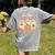 Are You Fall O Ween Directions Halloween Teacher Women's Comfort Colors T-Shirt Back Print Grey
