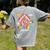 Farm Field Trip Squad Field Day 2025 Teachers Students Women's Comfort Colors T-Shirt Back Print Grey