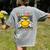 Field Day 2025 Let The Games Begin Yellow Team Teachers Kids Women's Comfort Colors T-Shirt Back Print Grey