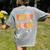 First Grade Dream Retro Team Fall Halloween Spooky Teachers Women's Comfort Colors T-Shirt Back Print Grey First Grade Dream Retro Team Fall Halloween Spooky Teachers Women's Comfort Colors T-Shirt Back Print Grey