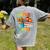 Future Teacher Costume For Kids Back To School Boy Girl Women's Comfort Colors T-Shirt Back Print Grey Future Teacher Costume For Kids Back To School Boy Girl Women's Comfort Colors T-Shirt Back Print Grey