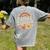 Future Teacher Kids Youth Girls Rainbow Pre-k Kindergarten Women's Comfort Colors T-Shirt Back Print Grey