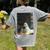 Ghost Library Halloween Book Reading Books Lover Teacher Women's Comfort Colors T-Shirt Back Print Grey