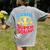 Grade 1 Super Squad Superhero Teacher Team Women's Comfort Colors T-Shirt Back Print Grey Grade 1 Super Squad Superhero Teacher Team Women's Comfort Colors T-Shirt Back Print Grey