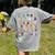 Halloween Nursery Teacher Shirt Halloween Alphabet Women's Comfort Colors T-Shirt Back Print Grey Halloween Nursery Teacher Shirt Halloween Alphabet Women's Comfort Colors T-Shirt Back Print Grey