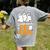 Halloween PE Teacher Shirt Can't Scare Me Women's Comfort Colors T-Shirt Back Print Grey