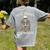 Halloween Weird Teachers Build Character Costume Men Women Women's Comfort Colors T-Shirt Back Print Grey Halloween Weird Teachers Build Character Costume Men Women Women's Comfort Colors T-Shirt Back Print Grey