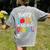 Happy 100th Day Of School Teachers 100 Days Of School Kids Women's Comfort Colors T-Shirt Back Print Grey Happy 100th Day Of School Teachers 100 Days Of School Kids Women's Comfort Colors T-Shirt Back Print Grey