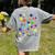 Happy Dot Day 2025 Polka Dot Boys Girls Kids Teacher Dot Day Women's Comfort Colors T-Shirt Back Print Grey Happy Dot Day 2025 Polka Dot Boys Girls Kids Teacher Dot Day Women's Comfort Colors T-Shirt Back Print Grey