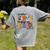 Happy First Day Of School PE Teacher Life Back To School Women's Comfort Colors T-Shirt Back Print Grey Happy First Day Of School PE Teacher Life Back To School Women's Comfort Colors T-Shirt Back Print Grey
