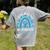 Happy Teacher I Wear Blue For My Students Autism Awareness Women's Comfort Colors T-Shirt Back Print Grey Happy Teacher I Wear Blue For My Students Autism Awareness Women's Comfort Colors T-Shirt Back Print Grey