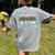 Helping Little Minds Grow One Phoneme At A Time Teacher Women's Comfort Colors T-Shirt Back Print Grey