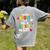 I'm Not Short I'm A Pre-K Teacher Size Back To School Women's Comfort Colors T-Shirt Back Print Grey I'm Not Short I'm A Pre-K Teacher Size Back To School Women's Comfort Colors T-Shirt Back Print Grey