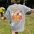 Insurance Boo Crew Halloween Spooky Costume Teacher Women's Comfort Colors T-Shirt Back Print Grey Insurance Boo Crew Halloween Spooky Costume Teacher Women's Comfort Colors T-Shirt Back Print Grey