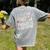 Intervention Teacher Progress Monitoring Intervention Women's Comfort Colors T-Shirt Back Print Grey