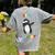 It's Fri-Yay Dabbing Penguin Friday Weekend Teacher Student Women's Comfort Colors T-Shirt Back Print Grey It's Fri-Yay Dabbing Penguin Friday Weekend Teacher Student Women's Comfort Colors T-Shirt Back Print Grey
